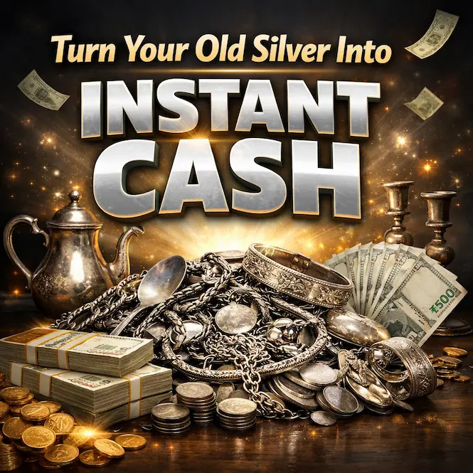 Guide to selling old silver jewellery and coins